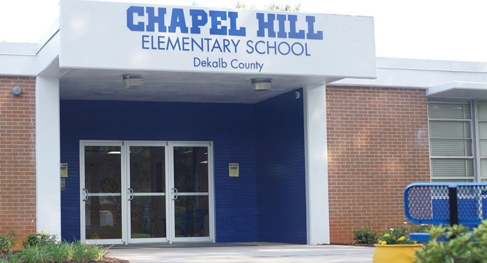 Front of Chapel Hill Elementary